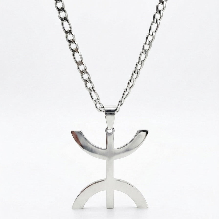Chaîne Identité Berbère Amazigh Silver