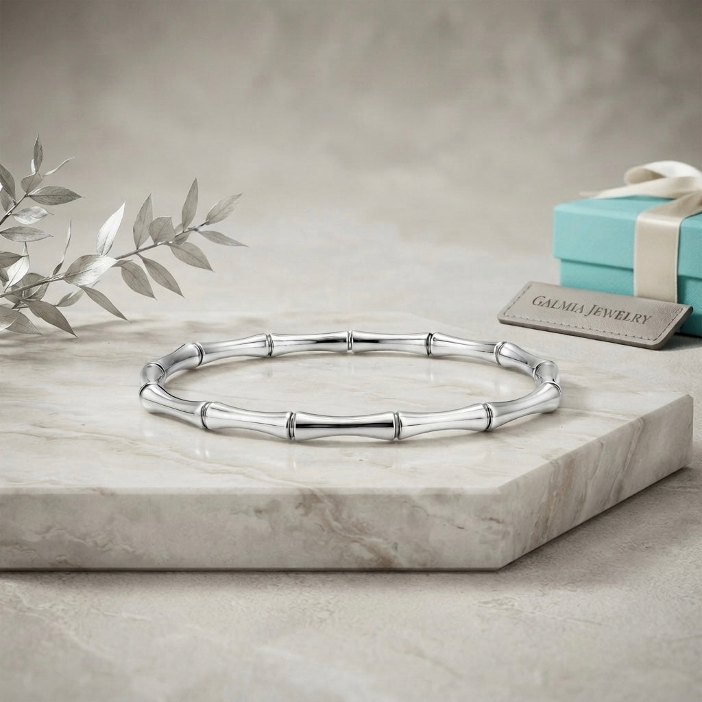 Bracelet Bamboo Silver