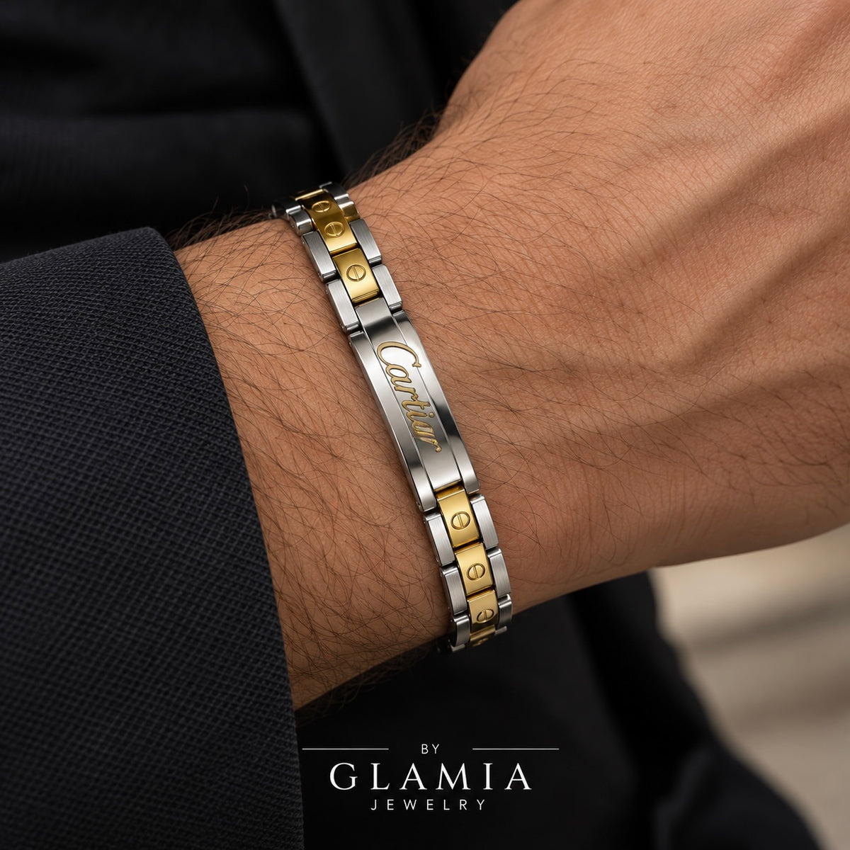 BRACELET CARTIIER DORE (ajustable)