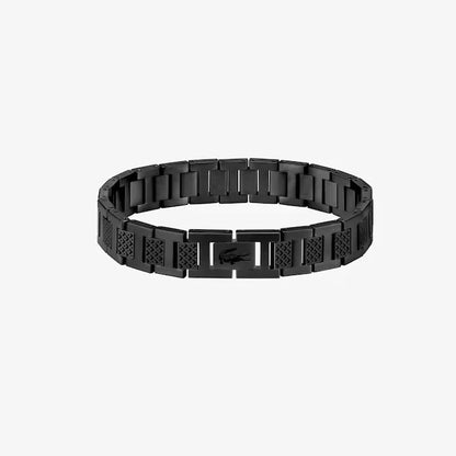 BRACELET LACOSTEE BLACK ( BOITE )