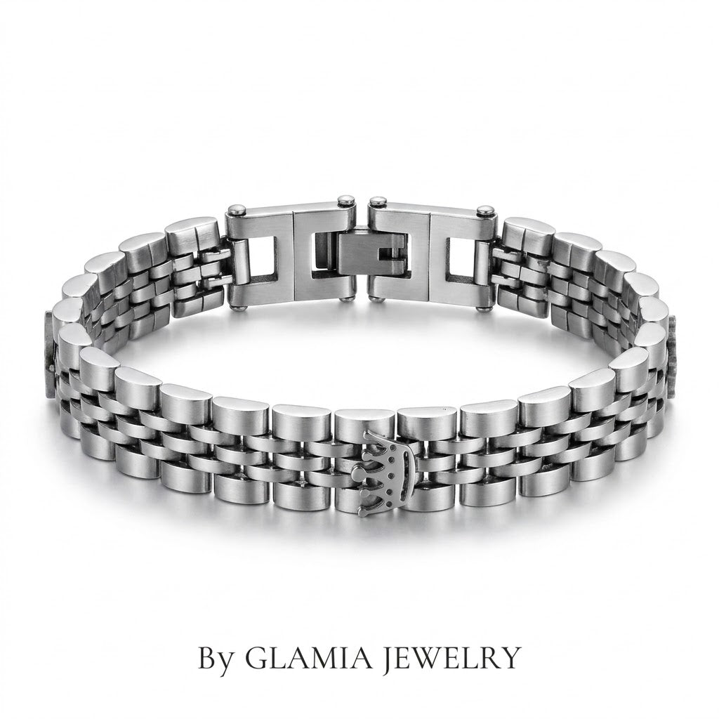 Bracelet rolax argente
