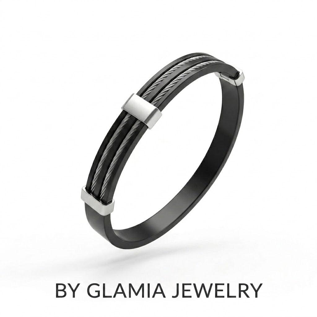 BRACELET GLAM BLACK