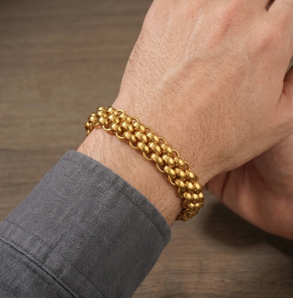 Bracelet bulma doré