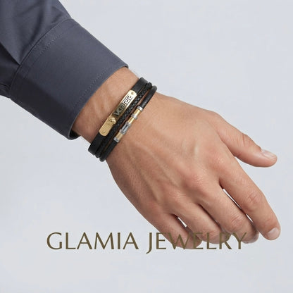 BRACELET VERSACEE SEMI CUIR 2EME MODÈLE