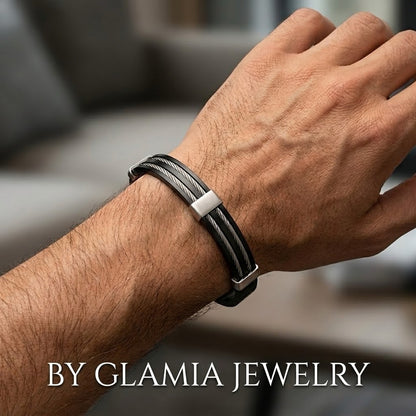 BRACELET GLAM BLACK