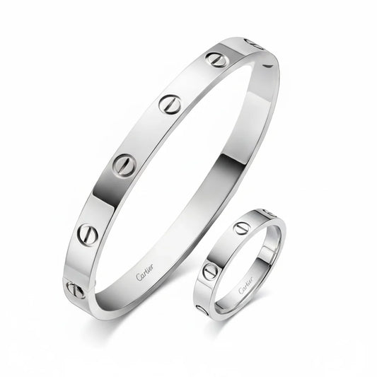 CARTIIER LOVE BAGUE ARGENTE