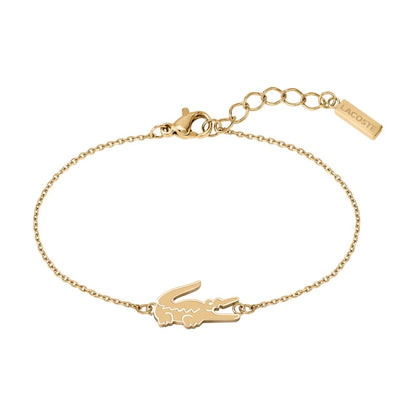 Bracelet Lacoste femme dore (boite)