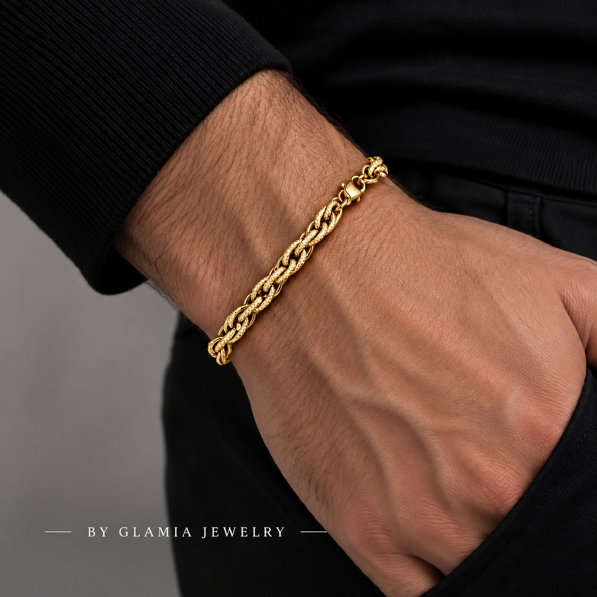 BRACELET TRYOU dore