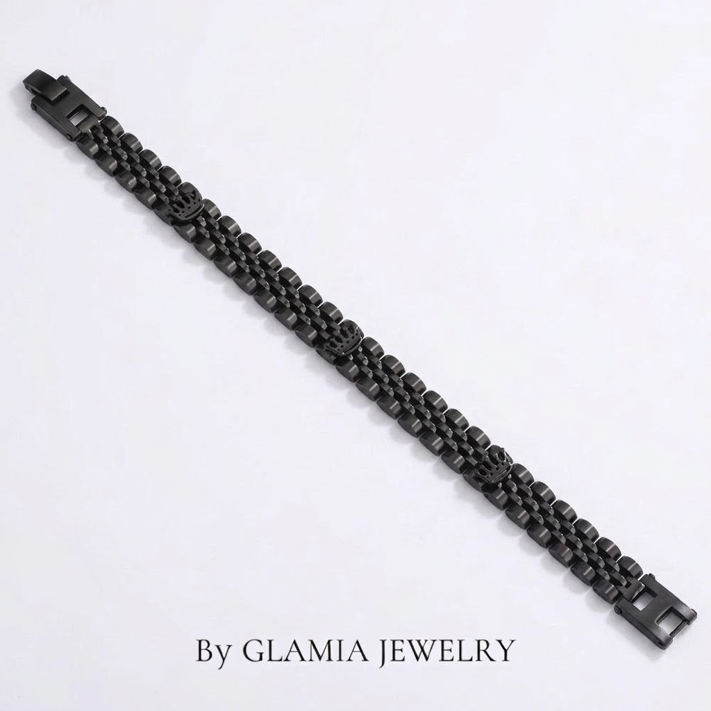 Bracelet rolax noir