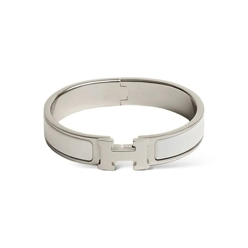 Hermèss argenté blanche