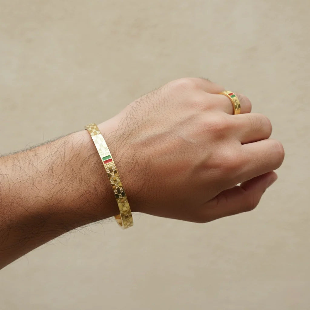 BRACELET GUCCII AVEC BUAGE