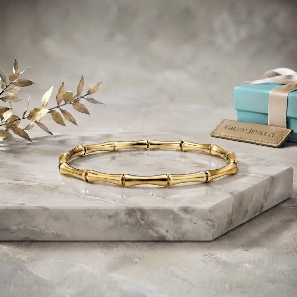 Bracelet Bamboo Gold
