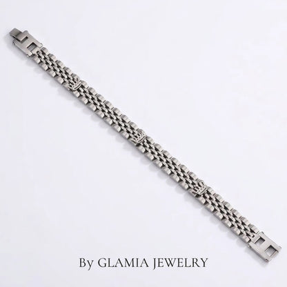 Bracelet rolax argente