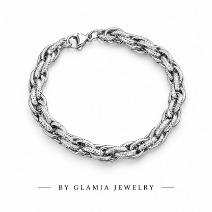 BRACELET TRYOU ARGENTÉ